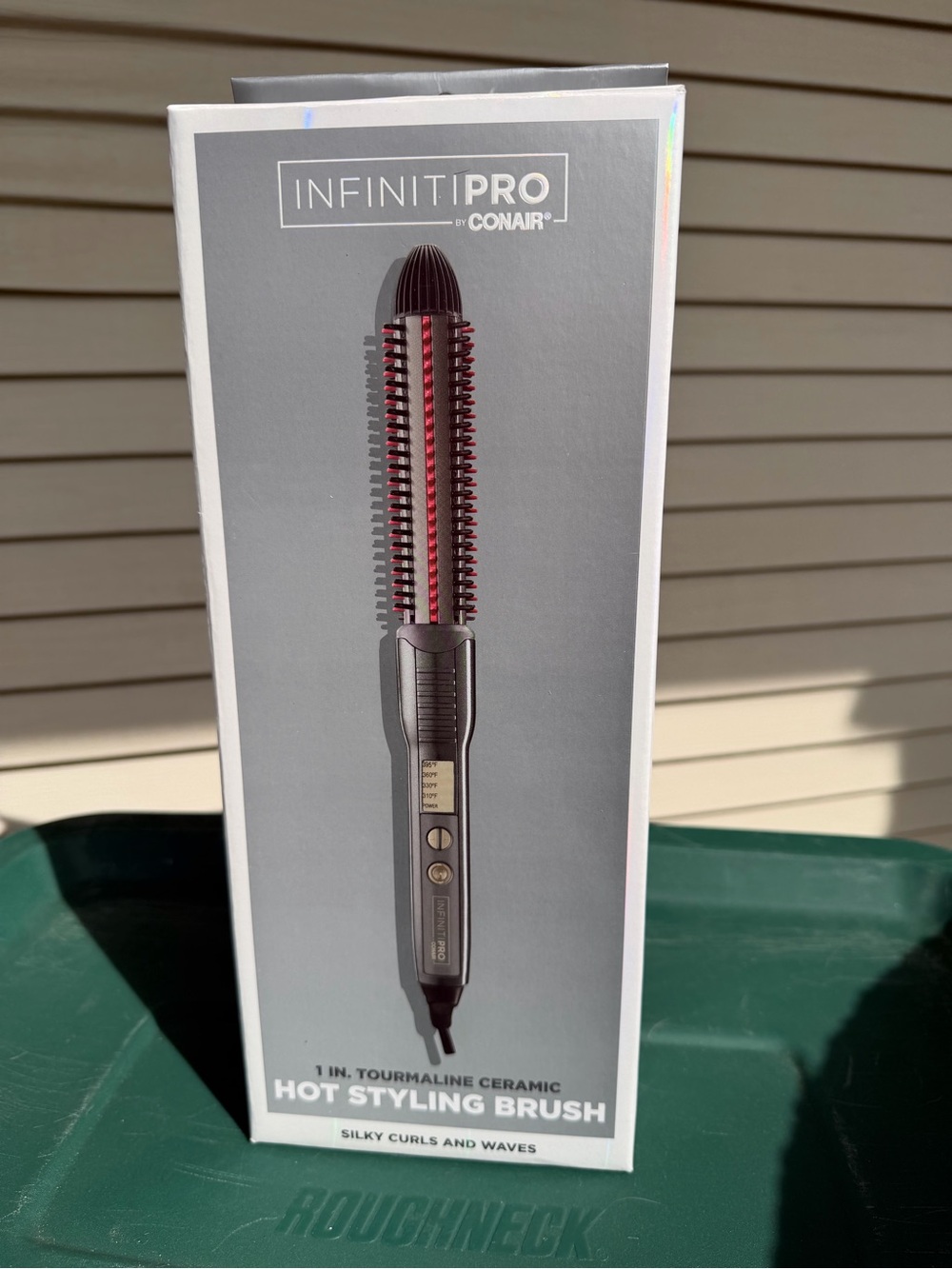 INFINITIPRO by Conair 1" Tourmaline Ceramic Hot Styling Brush (NIB)